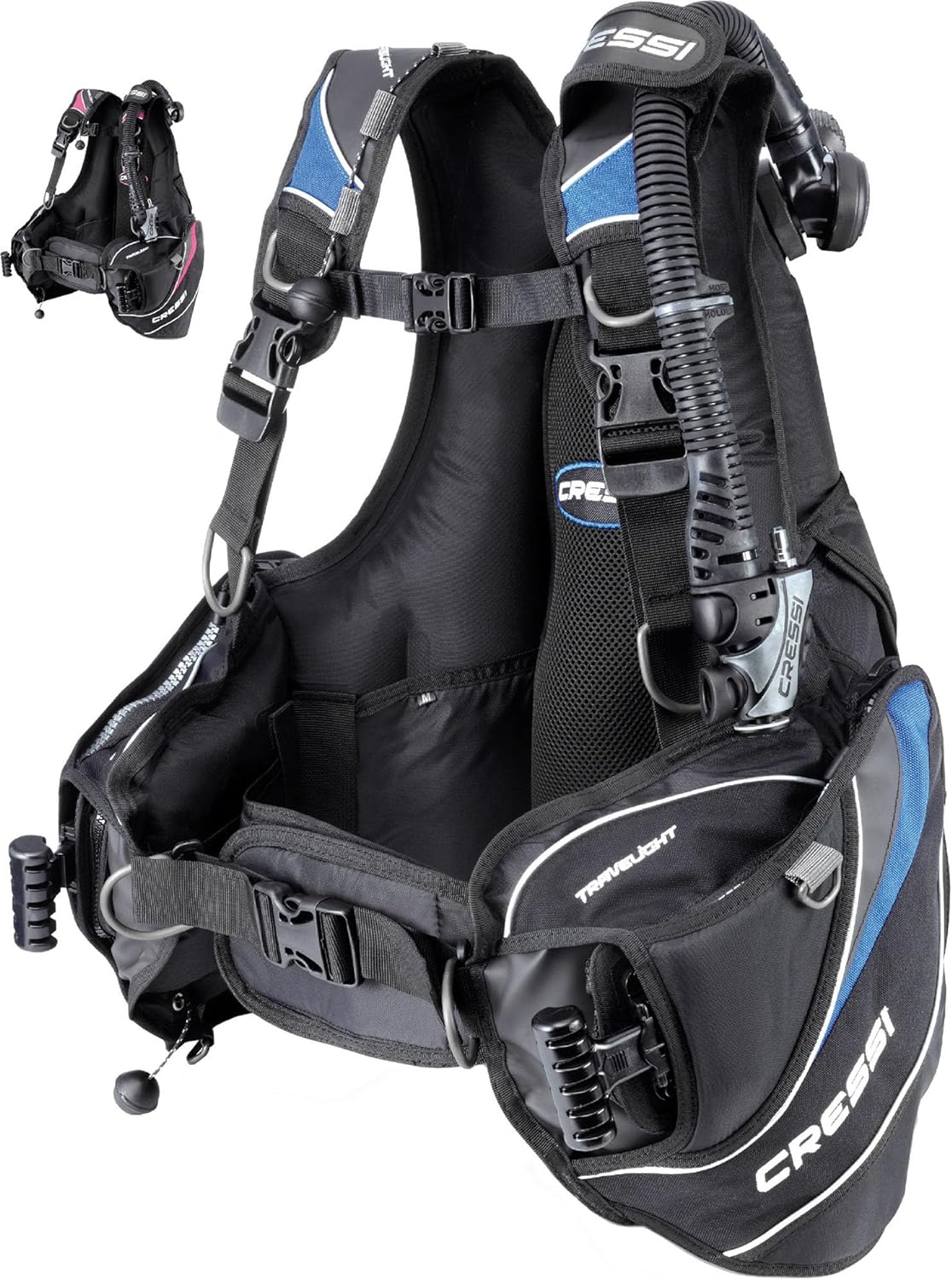 Cressi Lightest Travel Scuba Diving BCD