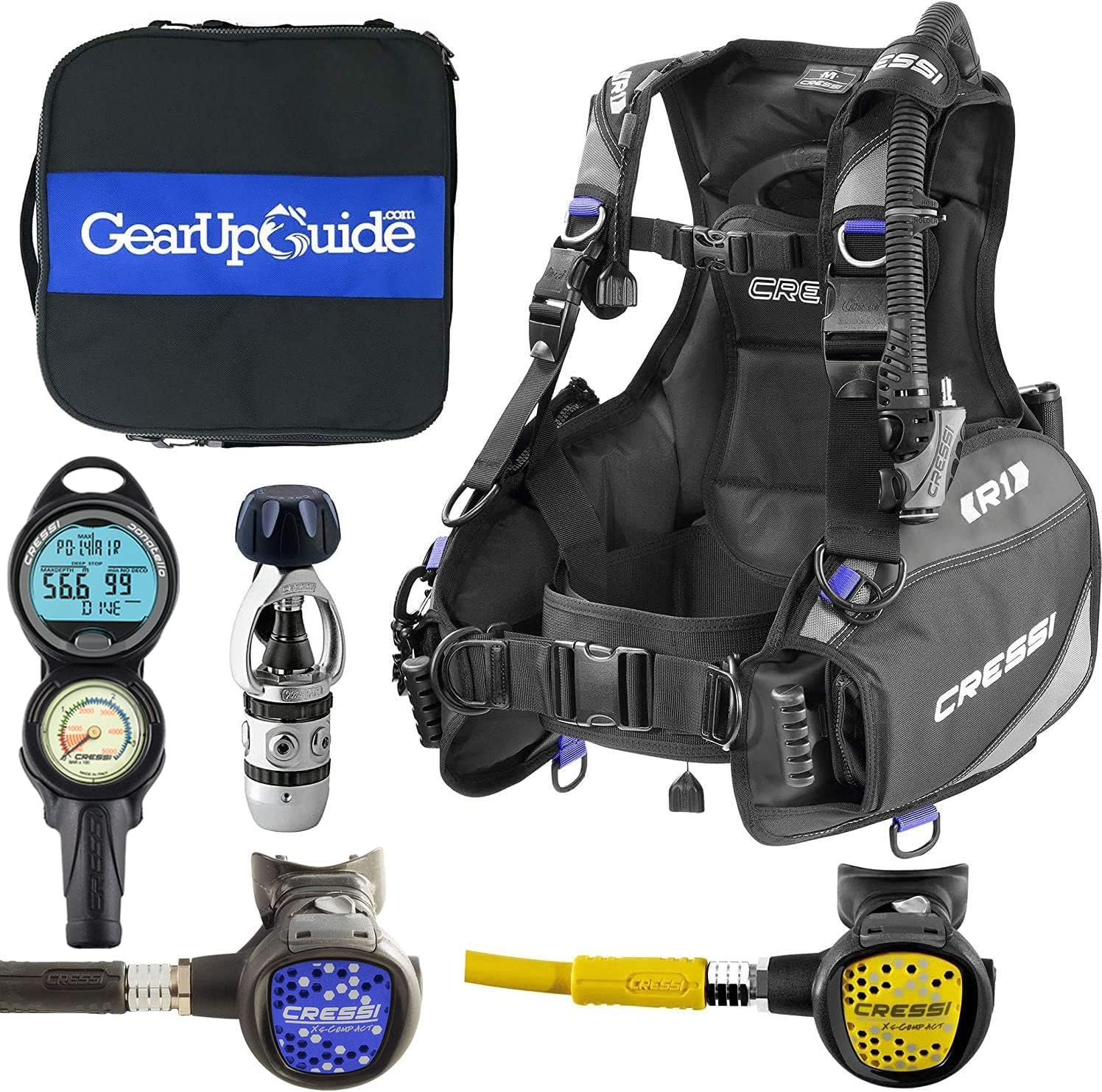 Cressi R1 BCD Donatello